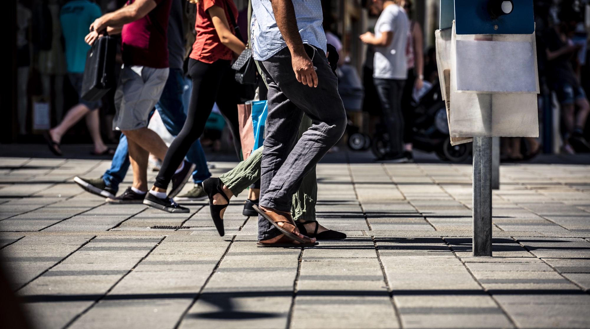 People shopping