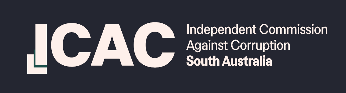 ICAC Independent Commission Against Corruption South Australia logo – Home