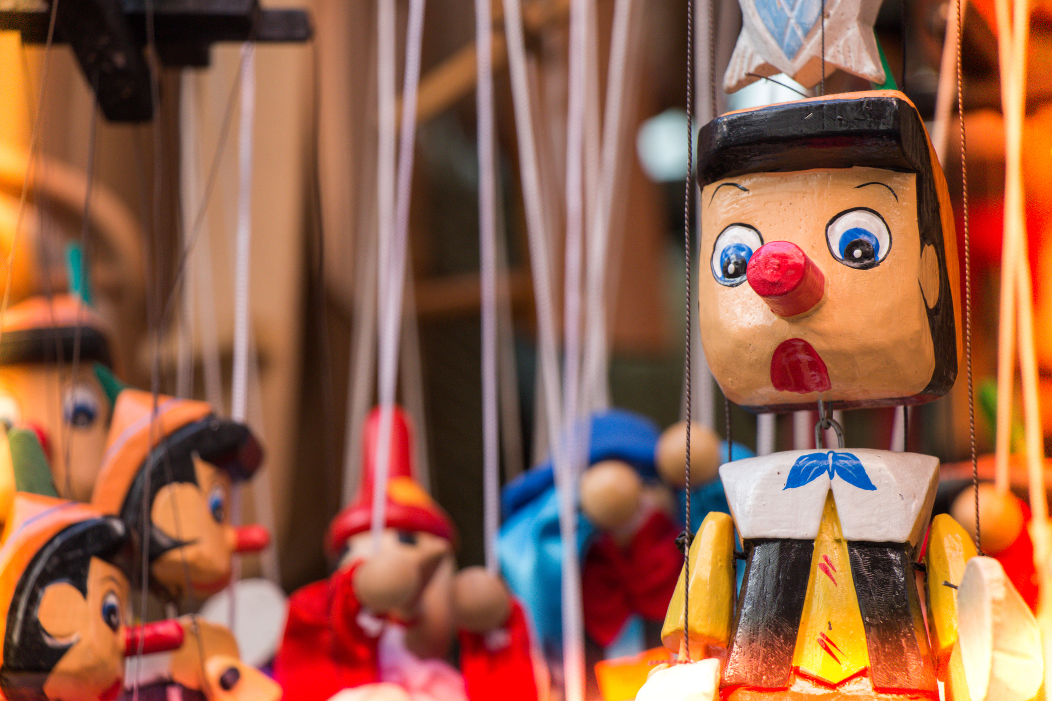 Puppet on a string